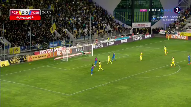 Billel Omrani, decisiv în prima repriză pentru FCSB. Faze spectaculoase + gol la momentul potrivit înscris de elevii lui Nicolae Dică_16