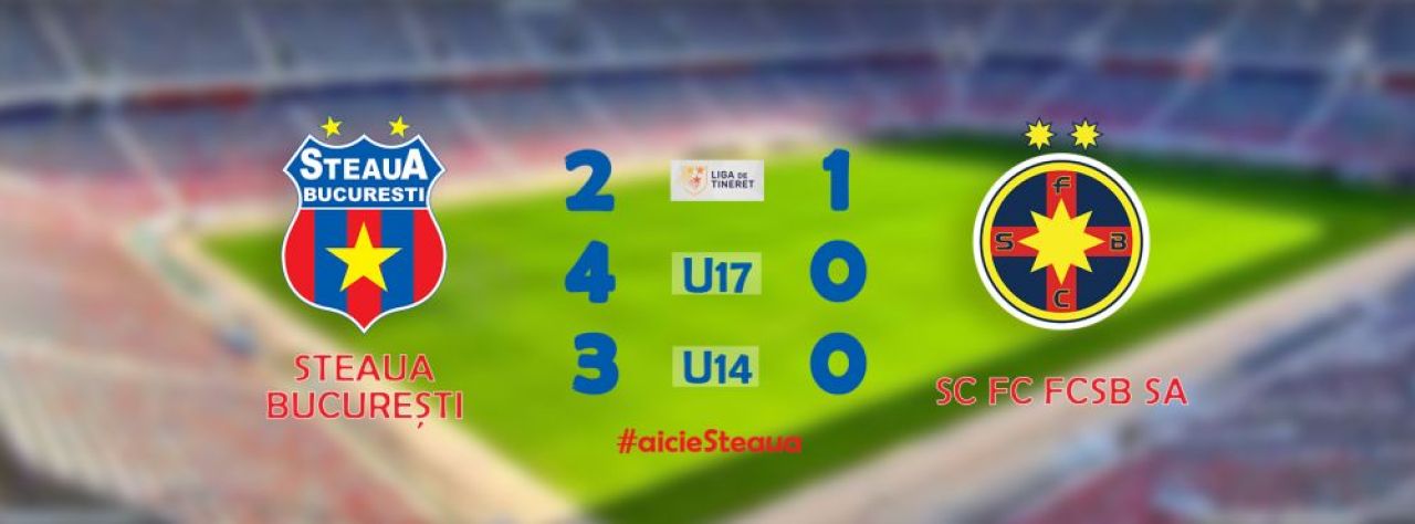 FCSB a făcut-o de oaie în toate cele trei derby-uri cu Steaua din week-end + ironia ”militarilor” față de clubul lui Gigi Becali!_2