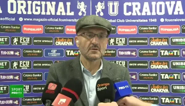 Declarațiile lui Adrian Mititelu după FCU Craiova - Chindia Târgoviște 0-1