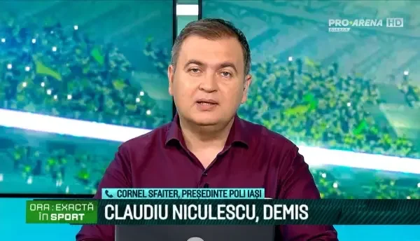 Cornel Șfaițer, în direct la emisiunea Ora Exactă în Sport (11/10/2022)