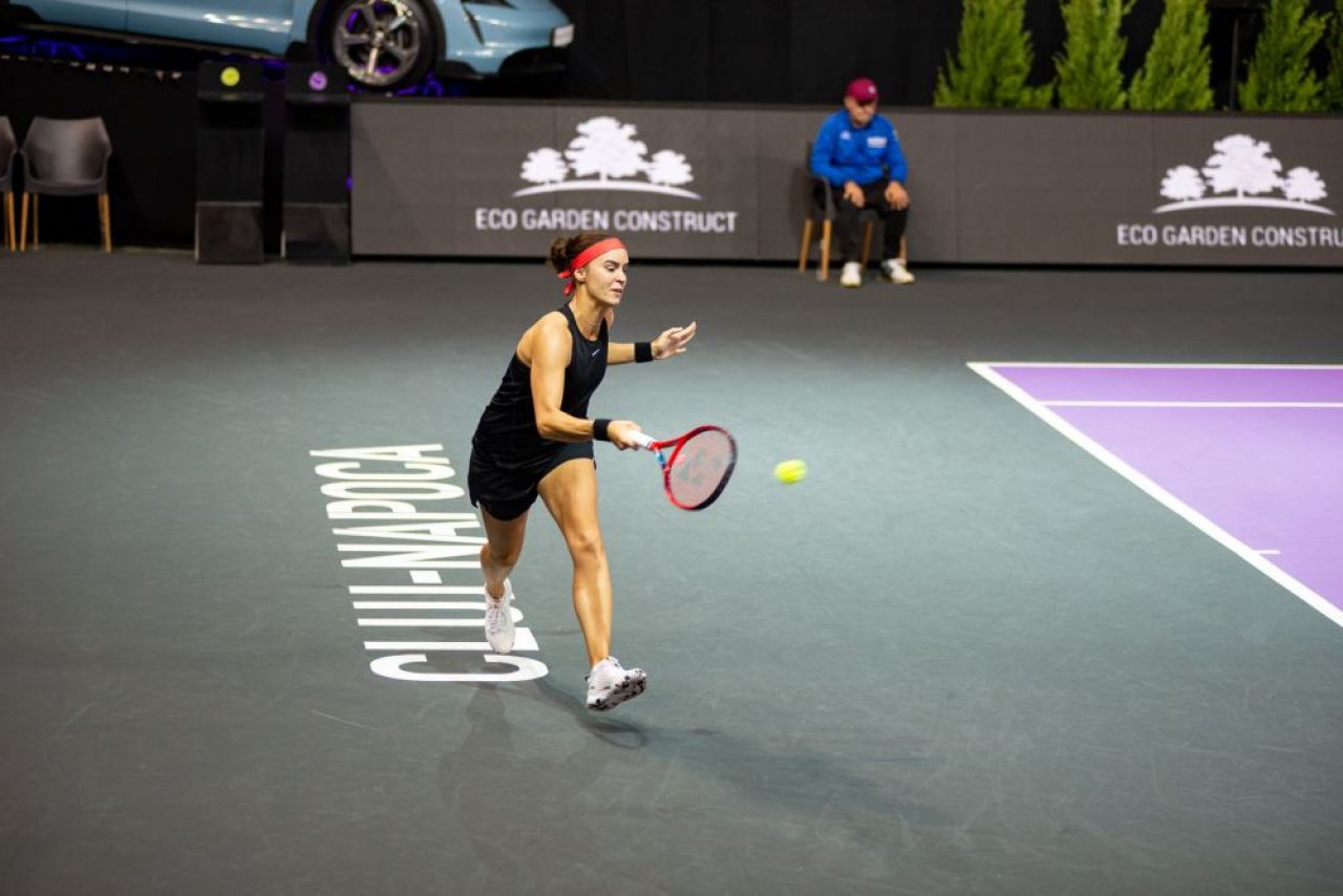 O piruetă, și-a plecat! Eugenie Bouchard s-a retras după un singur set jucat la Cluj-Napoca_1
