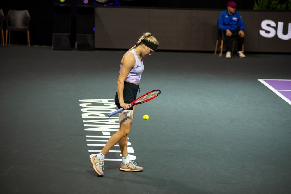 O piruetă, și-a plecat! Eugenie Bouchard s-a retras după un singur set jucat la Cluj-Napoca_3
