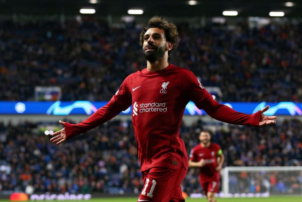 Mohamed Salah, direct &icirc;n istoria Champions League! A intrat de pe banca de rezerve și a reușit cel mai rapid hat-trick din istoria competiției&nbsp;