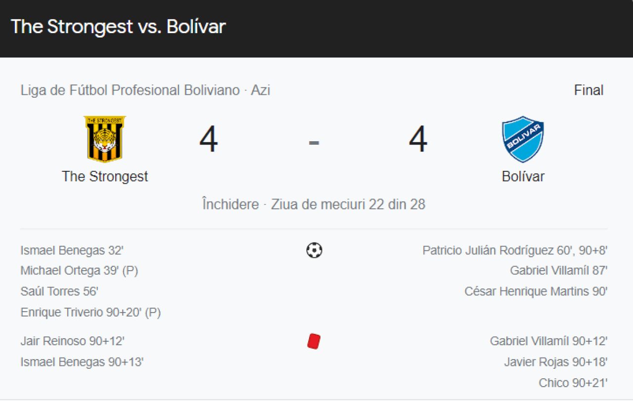 El Clasico fabulos în America de Sud: goluri în minutele 87, 90, 90+8 și 90+20 din penalty + 5 roșii!_1