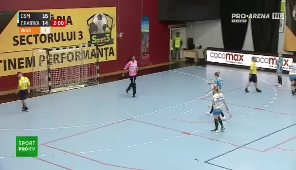 Așa se &icirc;ncrie de la 7 metri! Arntzen, gol fabulos &icirc;n CSM București - SCM Craiova