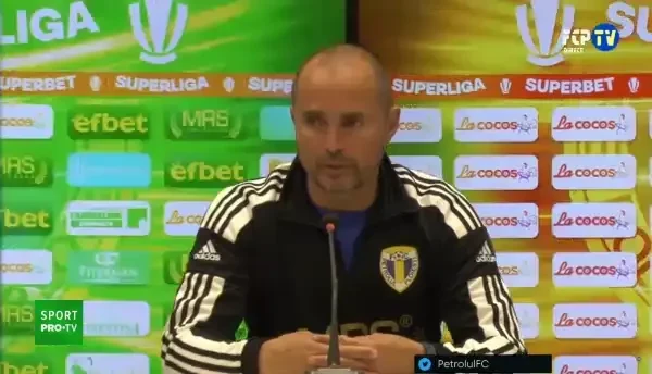 Conferință de presă Petrolul: Nae Constantin și Claudiu Tudor vorbesc despre scandalul cu Gabi Tamaș (13.10.2022)