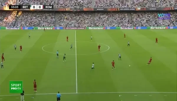 Betis - Roma | GOL Canales 1-0, 34