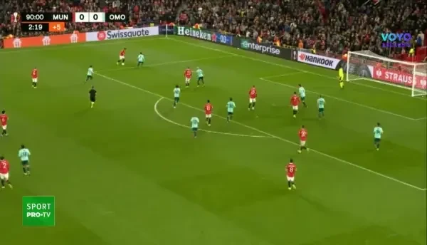 Manchester United - Omonia | McTominay 1-0 90+3'