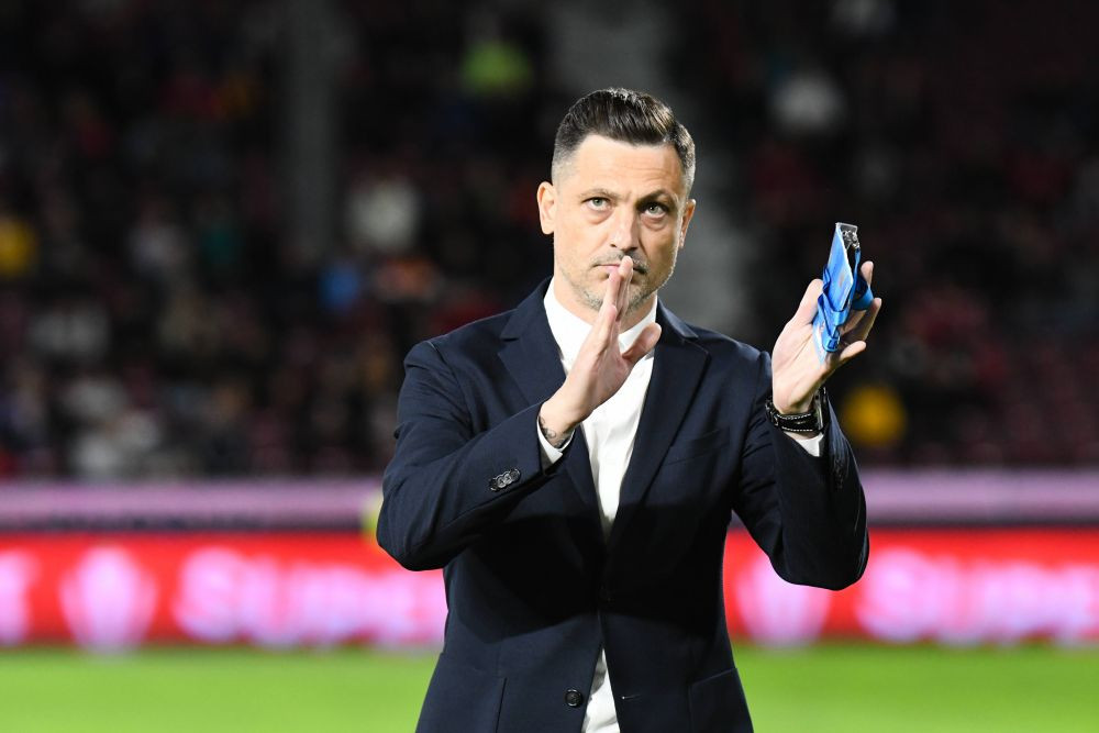 &bdquo;Asta trebuia ca să &icirc;mi treacă supărarea!&rdquo; Mirel Rădoi a și glumit după meci: &bdquo;Să o punem pe soția lui C&icirc;mpanu să &icirc;l facă să o ceară la fiecare meci!&rdquo;&nbsp;