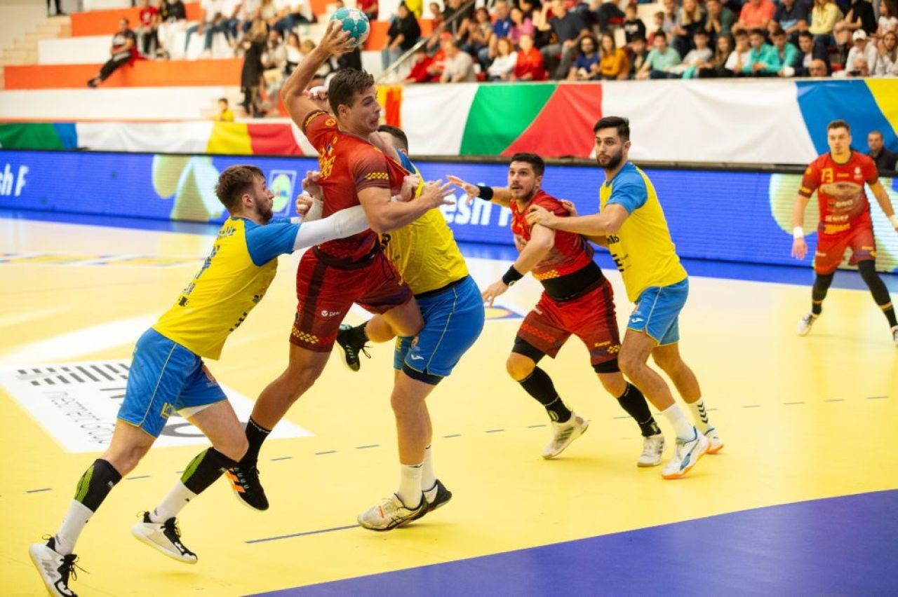 România - Ucraina 34-26. Prima victorie pentru tricolori în preliminariile EURO 2024. Ionuț Iancu, magistral în poartă_6