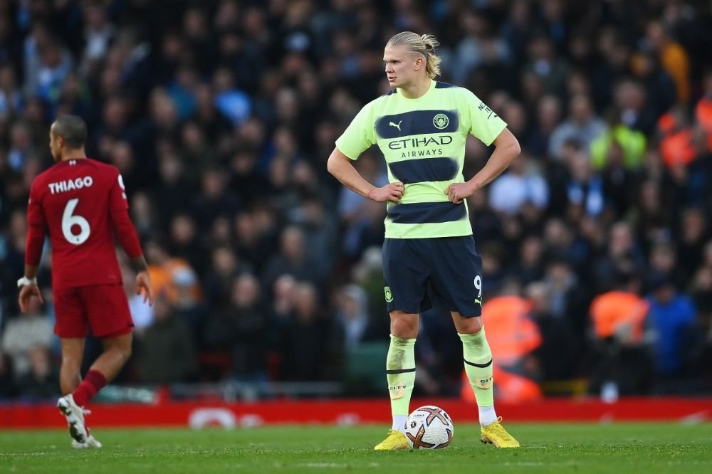 Erling Haaland, neutralizat pentru prima dată la Manchester City: 