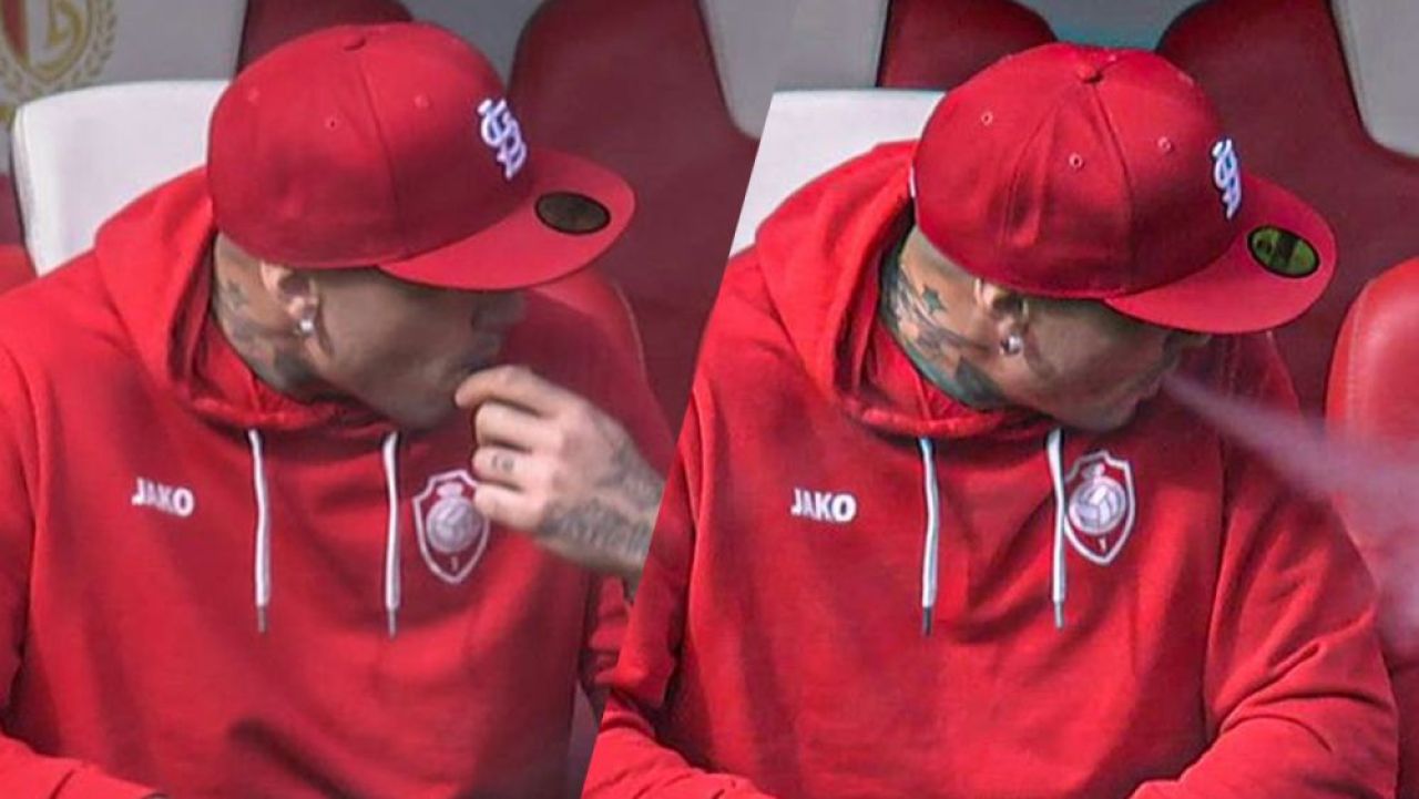 Fostul star de la Inter Milano și Roma, dat afară de la echipă după ce a fumat pe banca de rezerve în timpul meciului!_2