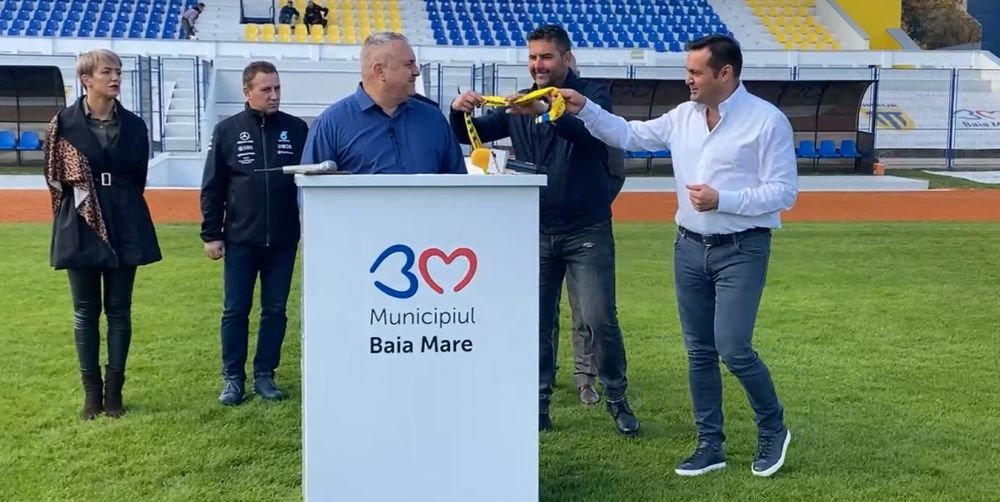 Situație inedită la Baia Mare: Mihai Iosif, prezentat la Minaur alături de fostul antrenor al echipei: Atacăm promovarea la anul!