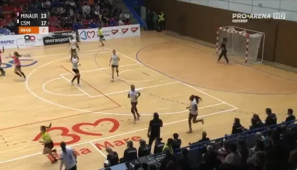 Minaur Baia Mare - CSM București | Gol după gol în repriza a doua