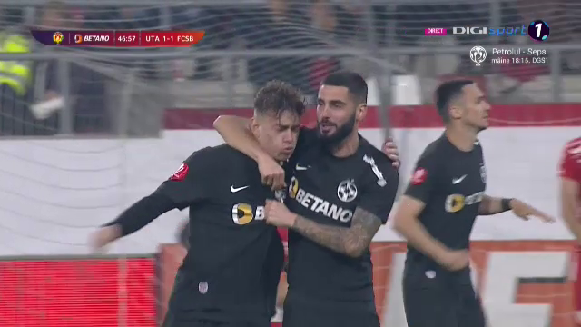 Radaslavescu, primul gol la FCSB! Execuție superbă a mijlocașului crescut de Gică Hagi_13