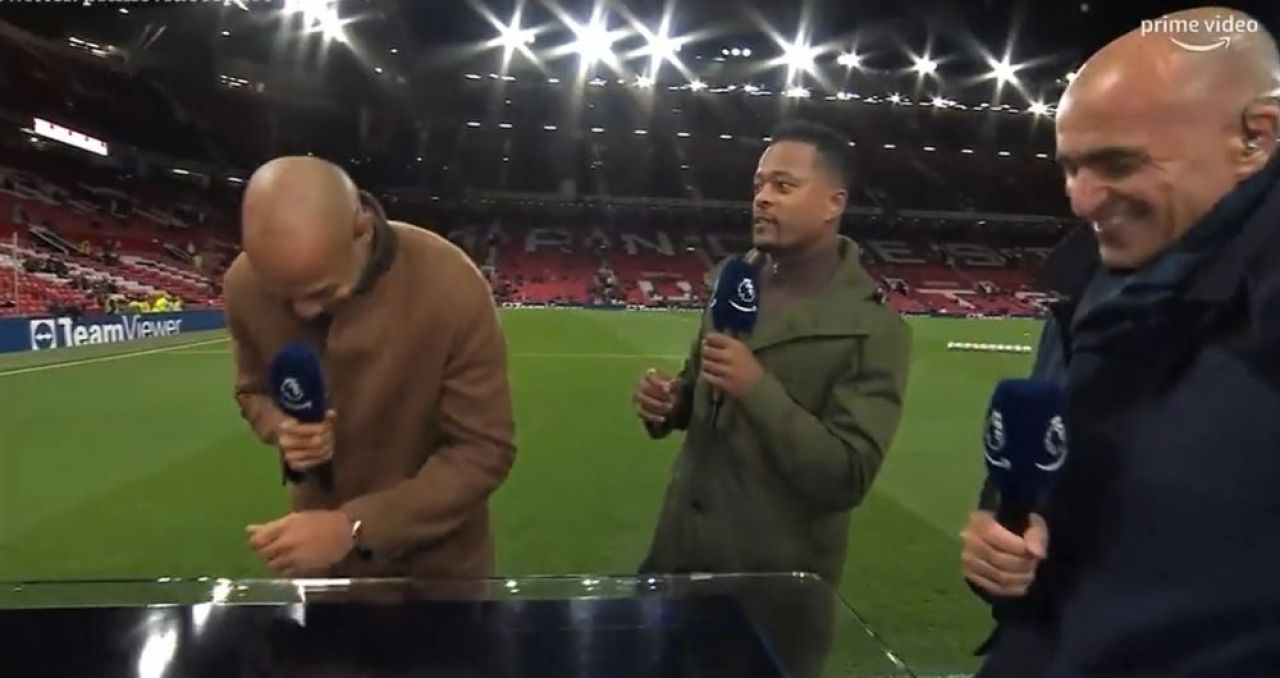 Patrice Evra a gustat iarba de pe Old Trafford! De ce a făcut francezul gestul ciudat_2