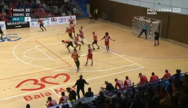 Minaur - Dinamo | Forcing al gazdelor pe finalul meciului