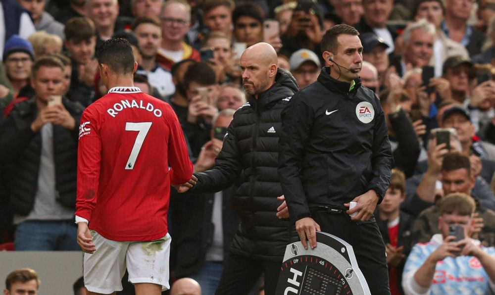 Presa engleză aruncă bomba : Cristiano Ronaldo, exclus din lotul lui United după ce a refuzat să intre pe teren cu Tottenham&nbsp;