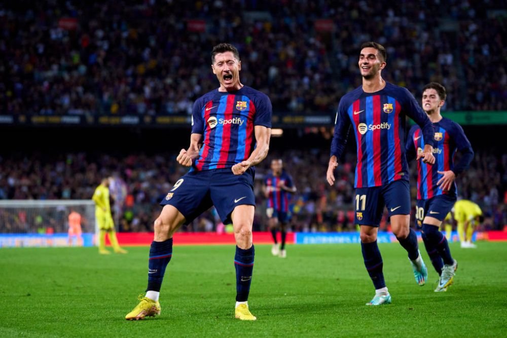 LewanSHOW! Victorie clară pentru FC Barcelona în meciul cu Villarreal! Echipa lui Unai Emery avea cea mai bună apărare în campionat _9
