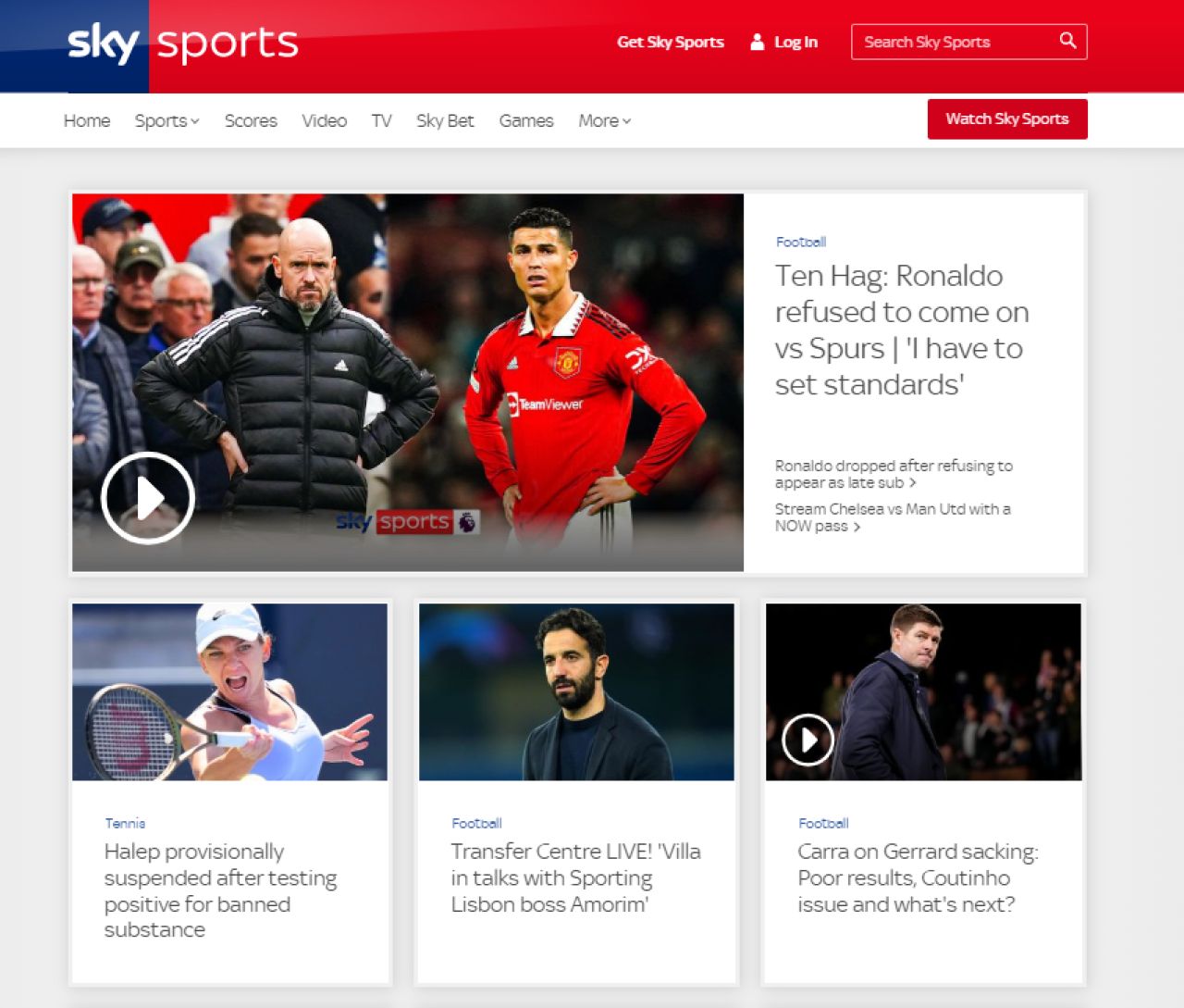 Halep, pe prima pagină în Sky Sports! Reacții din presa internațională după ce a fost prinsă dopată. Ce au scris granzii de la The Sun, Reuters sau Daily Mail_5
