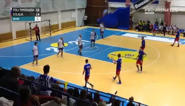 Poli Timișoara - Steaua | Prima repriză