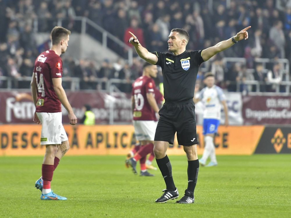 Părerea specialistului! Ce spune Marius Avram despre golul anulat Rapidului. A procedat corect Kovacs?