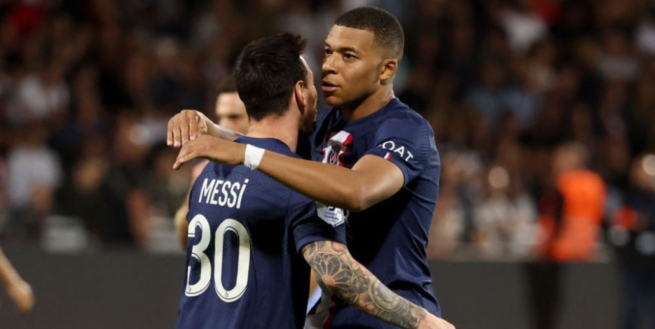 M&M Show! Mbappe și Messi au făcut spectacol în meciul Ajaccio - PSG! Victorie pentru Christophe Galtier în 'duelul' cu fiul său _2
