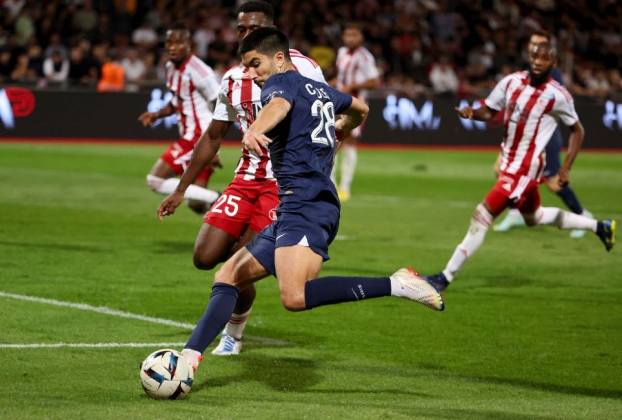 M&M Show! Mbappe și Messi au făcut spectacol în meciul Ajaccio - PSG! Victorie pentru Christophe Galtier în 'duelul' cu fiul său _10
