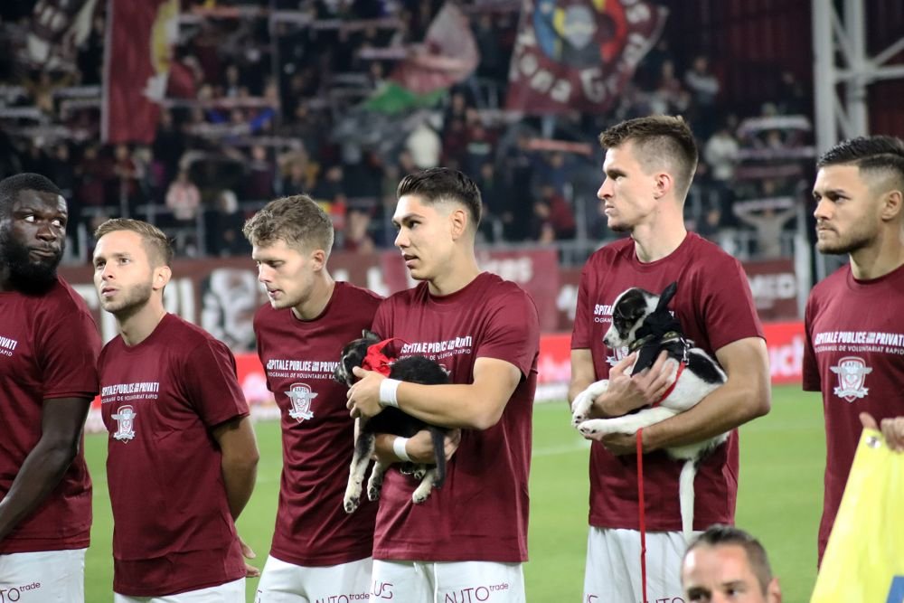 Cele mai frumoase fotografii de la derby-ul Rapid - Farul. Tensiune pe teren, spectacol în tribune_11