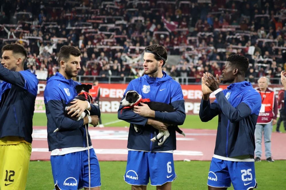 Cele mai frumoase fotografii de la derby-ul Rapid - Farul. Tensiune pe teren, spectacol în tribune_12