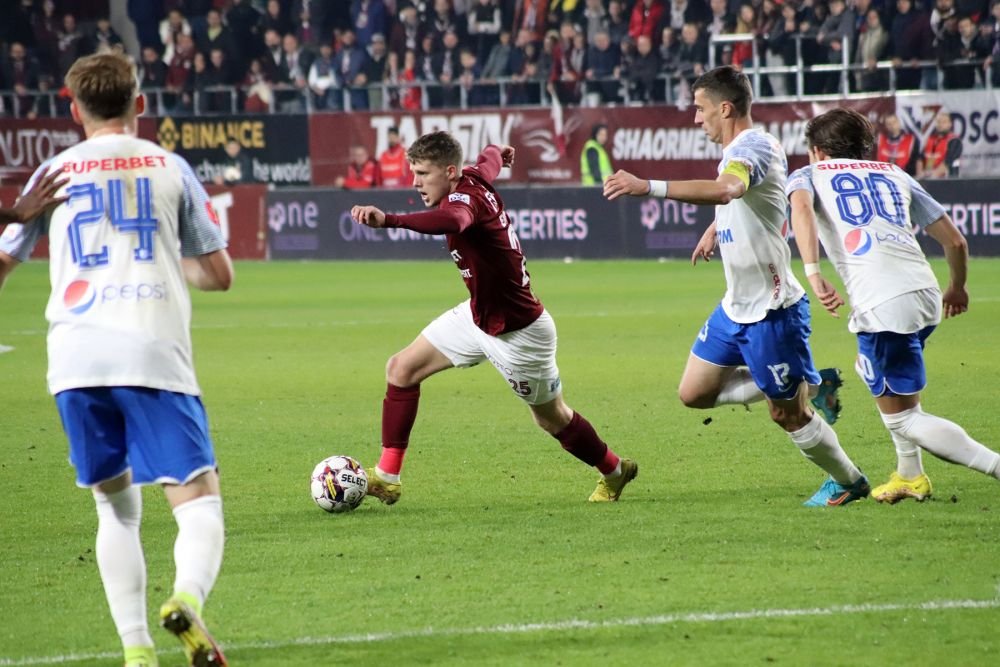 Cele mai frumoase fotografii de la derby-ul Rapid - Farul. Tensiune pe teren, spectacol în tribune_31