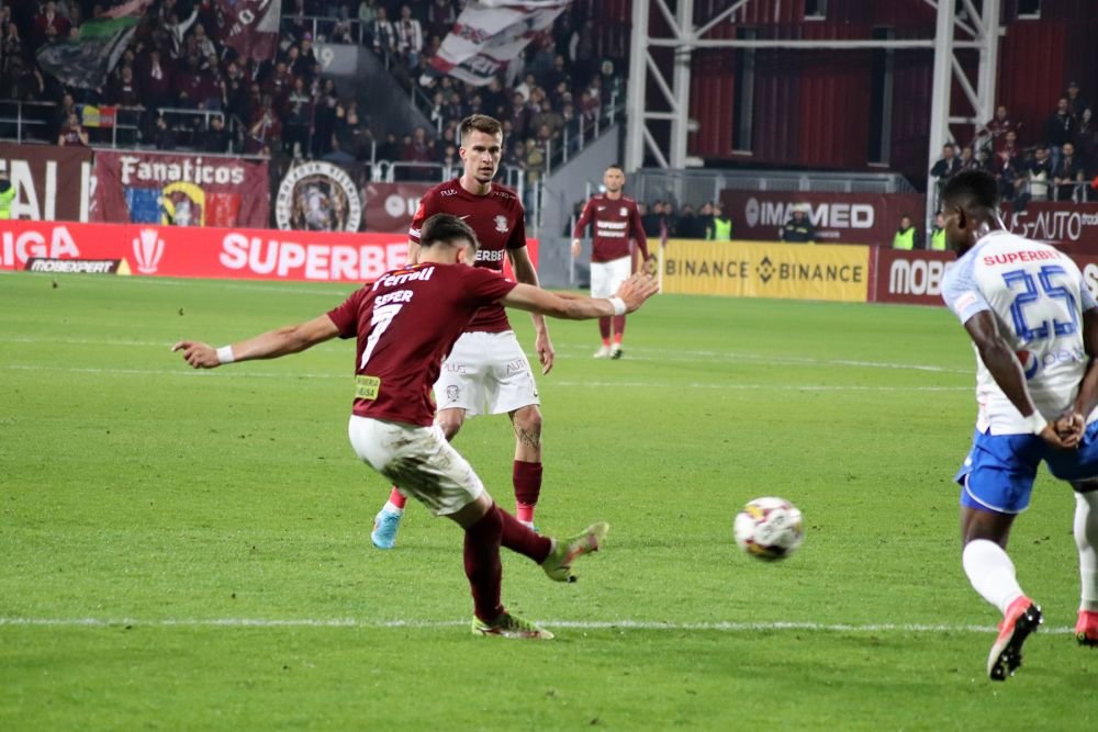 Cele mai frumoase fotografii de la derby-ul Rapid - Farul. Tensiune pe teren, spectacol în tribune_36