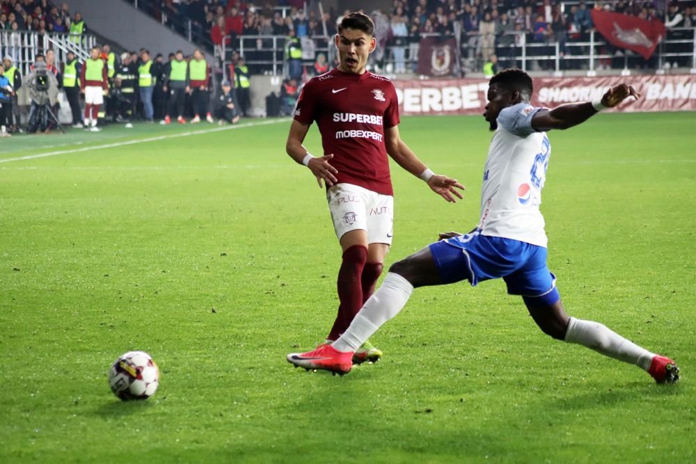 Cele mai frumoase fotografii de la derby-ul Rapid - Farul. Tensiune pe teren, spectacol în tribune_38