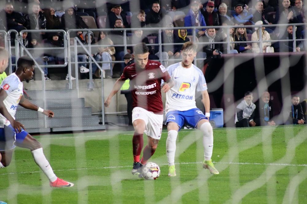 Cele mai frumoase fotografii de la derby-ul Rapid - Farul. Tensiune pe teren, spectacol în tribune_40