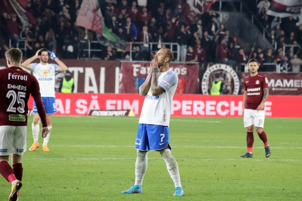Cele mai frumoase fotografii de la derby-ul Rapid - Farul. Tensiune pe teren, spectacol în tribune_47