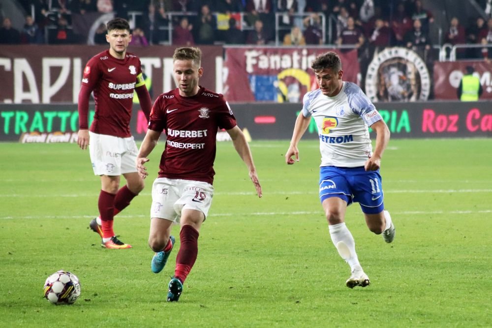 Cele mai frumoase fotografii de la derby-ul Rapid - Farul. Tensiune pe teren, spectacol în tribune_53