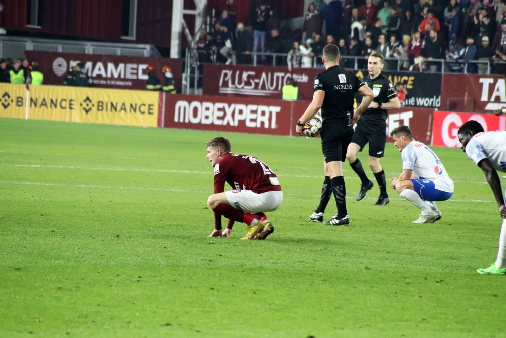 Cele mai frumoase fotografii de la derby-ul Rapid - Farul. Tensiune pe teren, spectacol în tribune_58