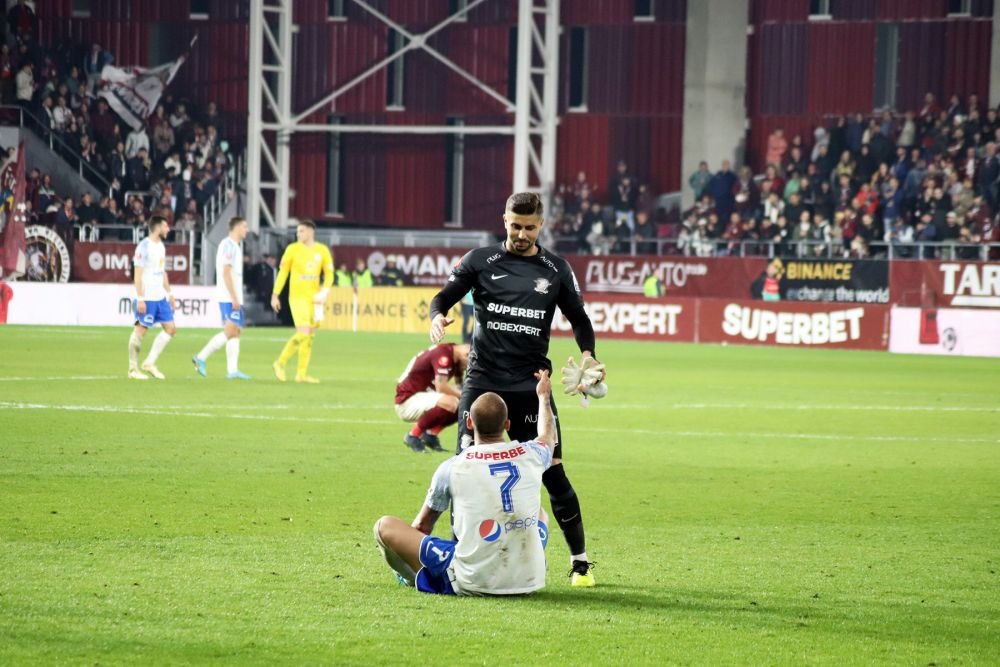 Cele mai frumoase fotografii de la derby-ul Rapid - Farul. Tensiune pe teren, spectacol în tribune_59
