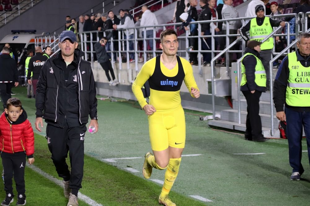 Cele mai frumoase fotografii de la derby-ul Rapid - Farul. Tensiune pe teren, spectacol în tribune_67