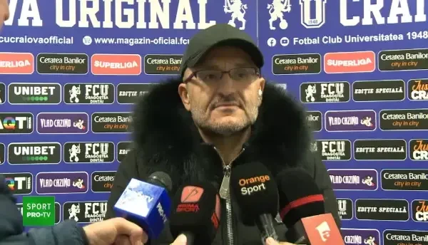 Adrian Mititelu critică pregătirea lui Marius Croitoru la FCU (23/10/2022)