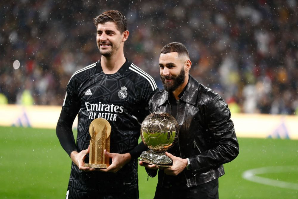 Karim Benzema a prezentat ”Balonul de Aur” pe ”Bernabeu”! Imagini de colecție cu atacantul lui Real Madrid_4