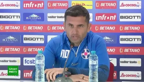 Nicolae Dică, înainte de Sepsi OSK- FCSB (23/10/2022)