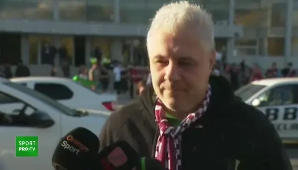 Marius Șumudică, după meciul de handbal Rapid - Storhamar (23.10.2022)