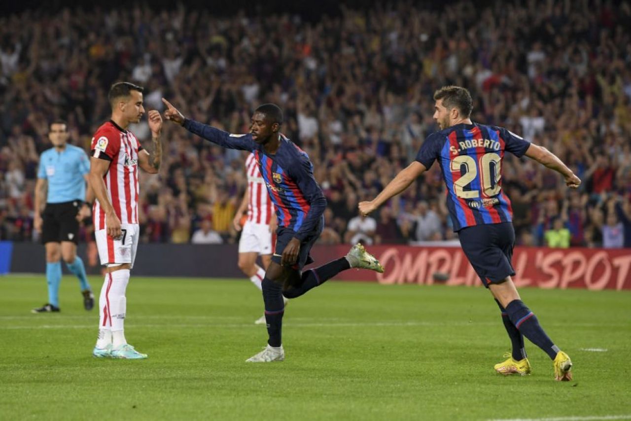 FC Barcelona s-a dezlănțuit în meciul cu Athletic Bilbao! Xavi, încântat de jucătorii săi: „El a făcut diferența!” _1
