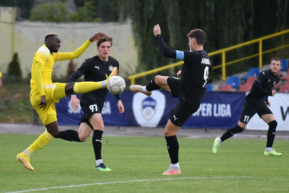Sheriff Tiraspol a pierdut cu ”nașii” de la Petrocub Hîncești după un gol à la Cristiano Ronaldo! Urmează meciul de joi cu Manchester United, LIVE pe VOYO_7