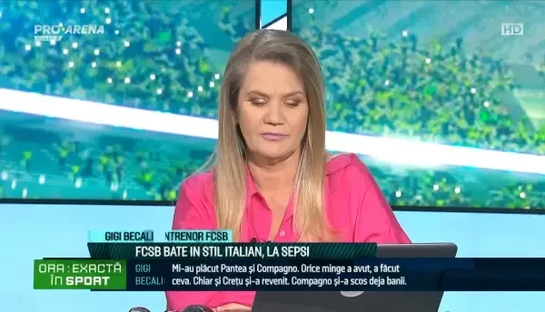 Gigi Becali, la emisiunea Ora Exactă în Sport (25/10/2022)