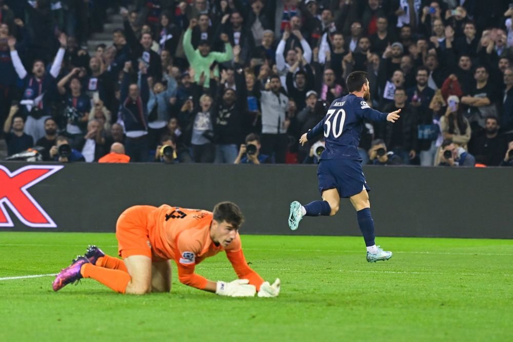 Leo Messi, finalizare superbă în PSG - Maccabi Haifa! Argentinianul, la golul cu numărul 128 în Champions League_2