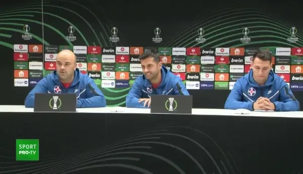 Conferință de presă Nicolae Dică înainte de Anderlecht - FCSB (26.10.2022)