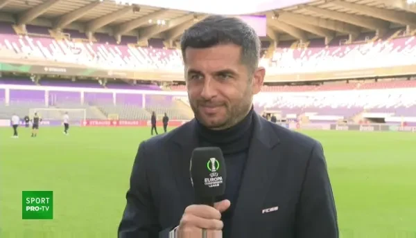 Nicolae Dică, înainte de Anderlecht - FCSB (27/10/2022)