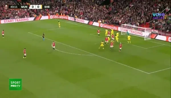 Manchester United - Sheriff Tiraspol | Golul înscris de Dalot